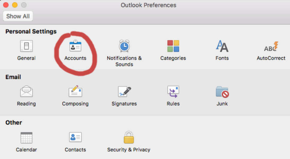 adding multiple email accounts to outlook for mac